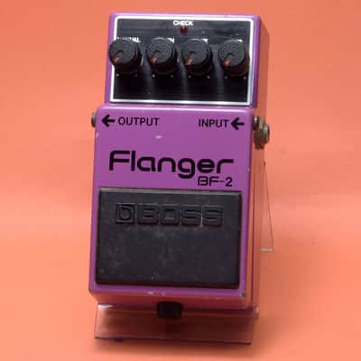 Boss BF-2 Flanger 1980-1984 (Black Label) Made In Japan | Reverb