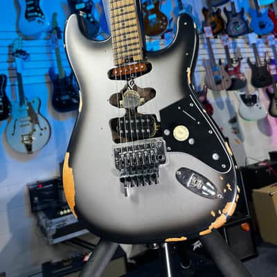 EVH Limited-edition Frankenstein Series Relic Electric Guitar - Silverburst Auth Deal Free Ship! 016 image 4