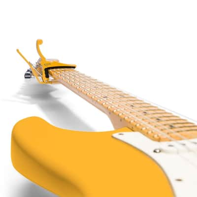 Kyser Fender KGEFBBA Quick Change Electric Guitar Capo - Butterscotch Blonde image 2