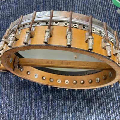 Vintage Bacon Blue Ribbon Tenor Banjo Project image 8