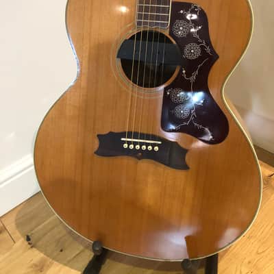 Egima J250 Gibson J200 rework Ultra Rare Acoustic Guitar 1974 Made