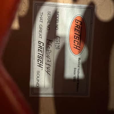 Gretsch Electromatic G5120 2008 - Orange Stain image 7