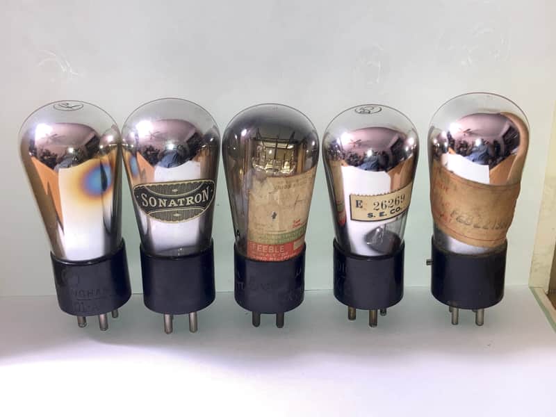 5 - 01A CX-301-A, UX-201-A, SX-201-A Globe Tubes, Tested, RCA, Sylvania and More image 1