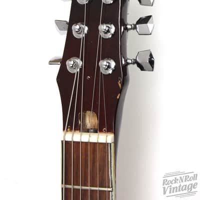1960's Conrad Violin Shaped Guitar Sunburst image 5