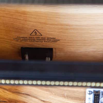 2 Many Synths 12U 126HP powered Solid Oak Eurorack case image 5