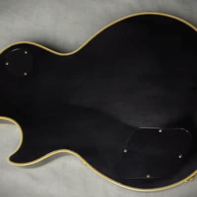 Gibson Ltd Ed Les Paul Custom 2025 - Murphy Lab Antique Ebony Ultra Light Aged image 5