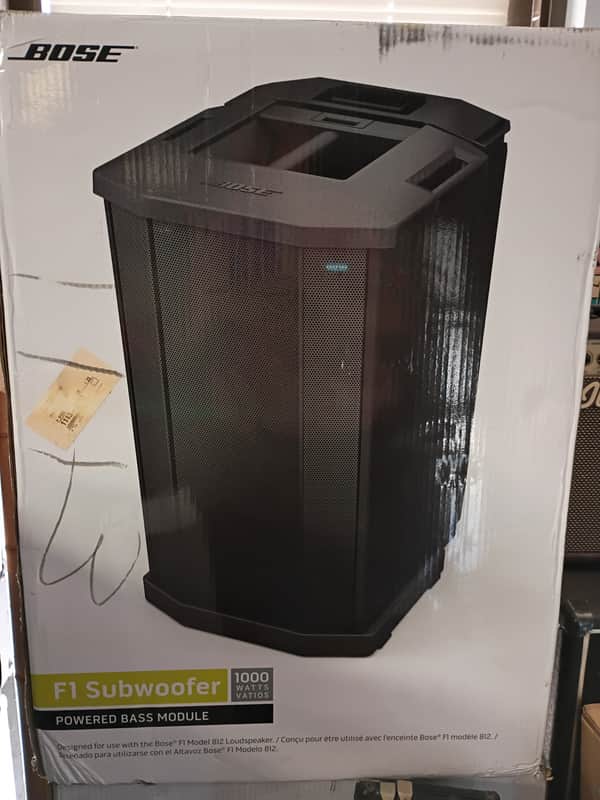 Bose F1 Model Subwoofer 2010s - Black image 1