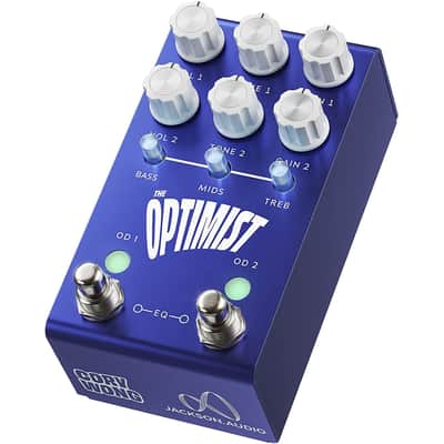 Jackson Audio The Optimist Overdrive Guitar Effects Pedal, Warp Edition image 2