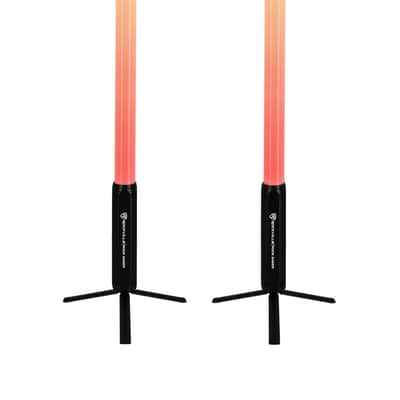 Rockville 2x ROCK SABER DJ/Stage Battery Tube Lights w/Wireless DMX+Stands+Bag image 13
