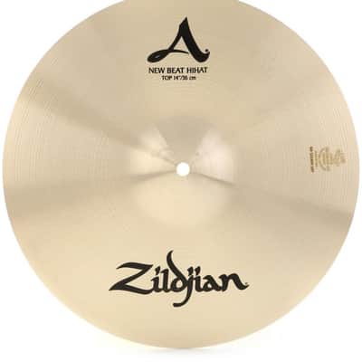 Zildjian 14 inch A Zildjian New Beat Hi-hat Top Cymbal image 2