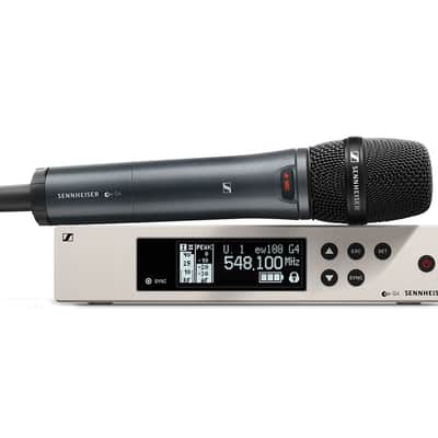 Sennheiser EW 100 G4-845-S Wireless Handheld Microphone System with MMD 845 Capsule (A1-Band: 470-516 MHz)