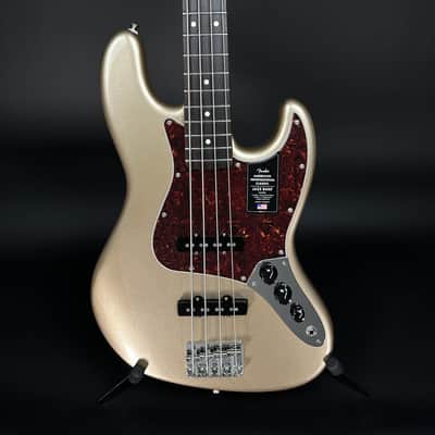 Fender American Professional Classic Jazz Bass - Faded Firemist Gold image 2