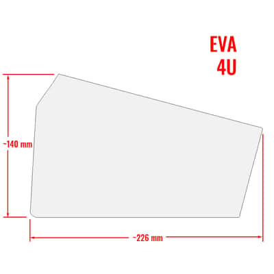 4U Eurorack Case EVA • 84HP • Rails with threaded strips • Walnut / POWERED image 11