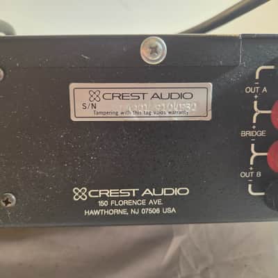 Crest Audio LA 901 Professional Stereo Power Amplifier Rackmount - Tested Works image 7