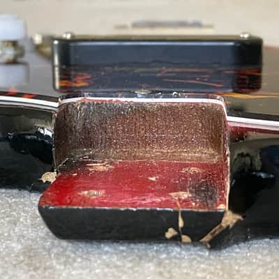Vintage 1960’s Tombo Ukulet Electric Ukelele w Amp-In-Case Redburst MIJ Japan Rare Norma Teisco image 25