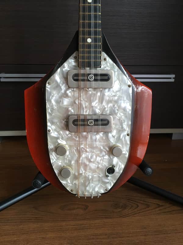 Orfeus Mandolin 1960 Red burst image 1