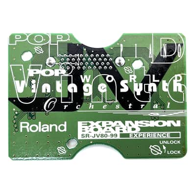 Roland SR-JV80-99 Experience Expansion Board 1990s - Green Made in Japan Worldwide Shipment image 1