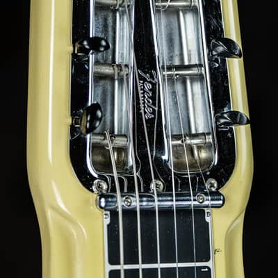 1971 Fender Champ Lap Steel yellowed white image 2
