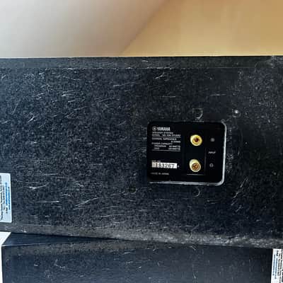 Yamaha NS10M Studio Monitor Speakers Matched Pair Damaged Woofers For Parts image 5