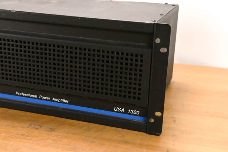 QSC USA 1300 2-Channel Power Amplifier CG01XYX | Reverb