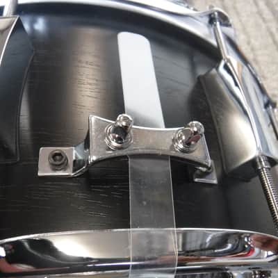 Pork Pie USA 6.5x14" White Oak Snare-Black Belt Finish image 7
