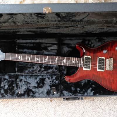 PRS CE 24 '21 - Fire Red Burst with Floyd Trem Stop + Hard Case image 3