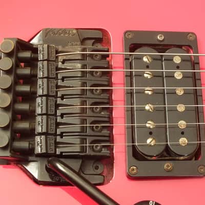 Fender HM Strat Flash Pink Japan / USA 1989 image 5
