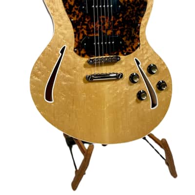 Kauer Guitars Super Chief, Natural Birdseye Maple Top, 2 P-90's, 6lbs 14oz NEW (Authorized Dealer) image 3