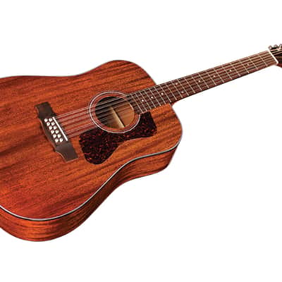 Guild D-1212 - 12 String Dreadnought Guitar - Natural - with Guild Premium Gig Bag image 5
