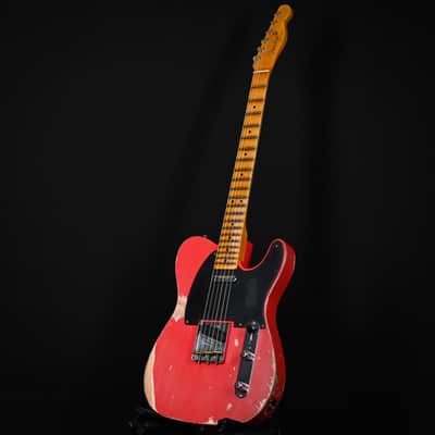 Fender Custom Shop '52 Telecaster Super Heavy Relic- Aged Fiesta Red 2025 (R149273) image 13