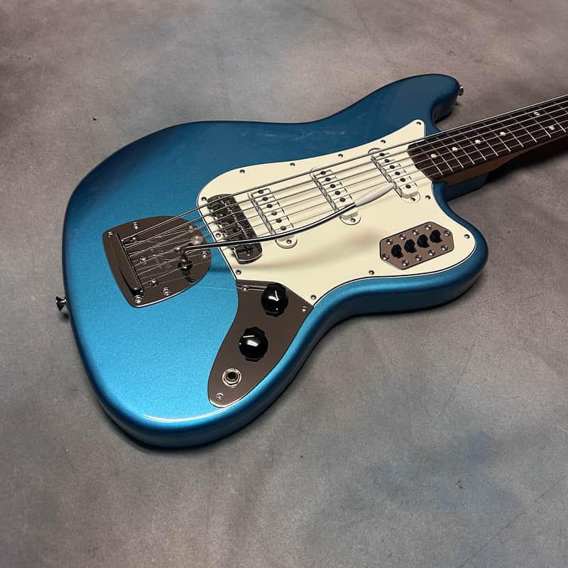 2023 Fender Vintera II 60's Bass VI Lake Placid Blue w/Original Case MINT image 1