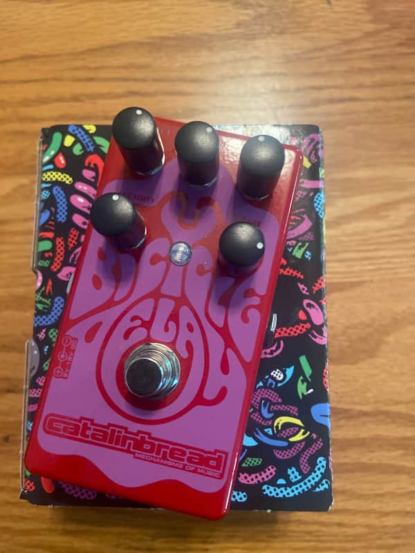 Catalinbread Bicycle Delay 2010s - Pink image 1