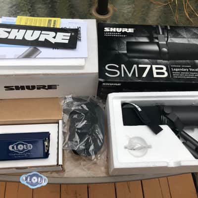 BUNDLE Shure SM7B mic + CloudLifter CL-1 ribbon microphone activator MINT Cloud Lifter CL1 SM7 image 1