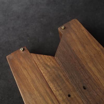 Akai AX80 Synthesizer American Walnut Side Panels image 4