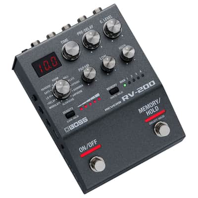 Boss RV-200 Reverb Pedal with 12 Reverb Styles - Open Box image 2