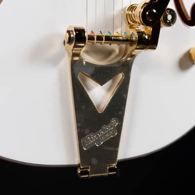 Gretsch Synchromatic Falcon Electric Guitar – Snowcrest White image 7