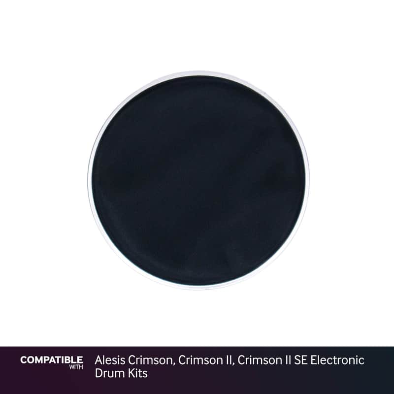Black 8" Mesh Drum Head for Alesis Crimson, Crimson II, Crimson II SE Electronic