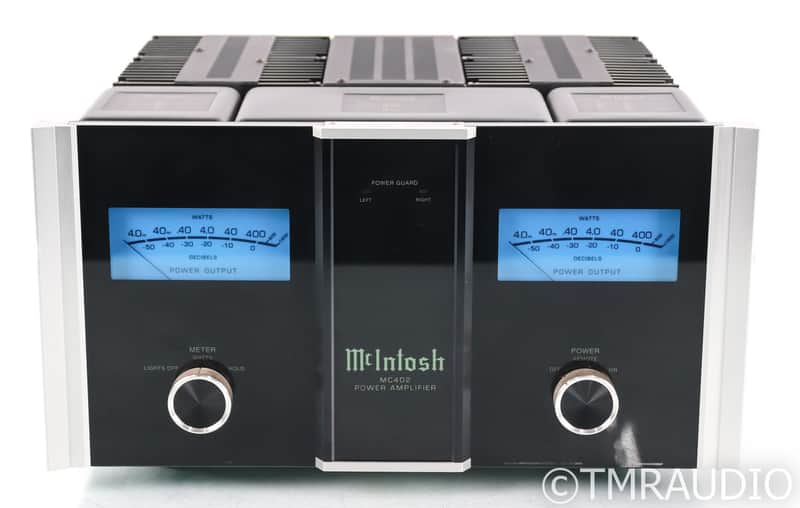 McIntosh MC402 400-Watt Stereo Solid State Power Amplifier image 1