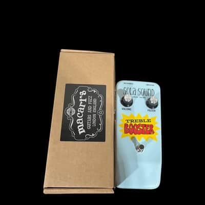 Sola Sound Treble Booster - Light Blue - X15101 image 1