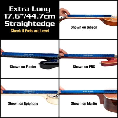 Music Nomad MN821 Dual Notched and Precision Straightedge image 3