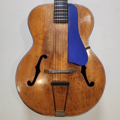Vintage 1940 Harmony H984 Victory Archtop - Rare Wartime Ltd. Edition w/ Brand New Hard Shell Case image 5
