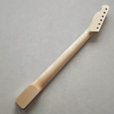 Glossy Finish Guitar Tele Telecaster Style Maple Neck, Rosewood Fingerboard, Abalone Inlay image 6