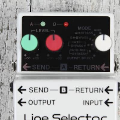Boss LS-2 Line Selector Pedal Electric Guitar Line Selection Effects Pedal image 14