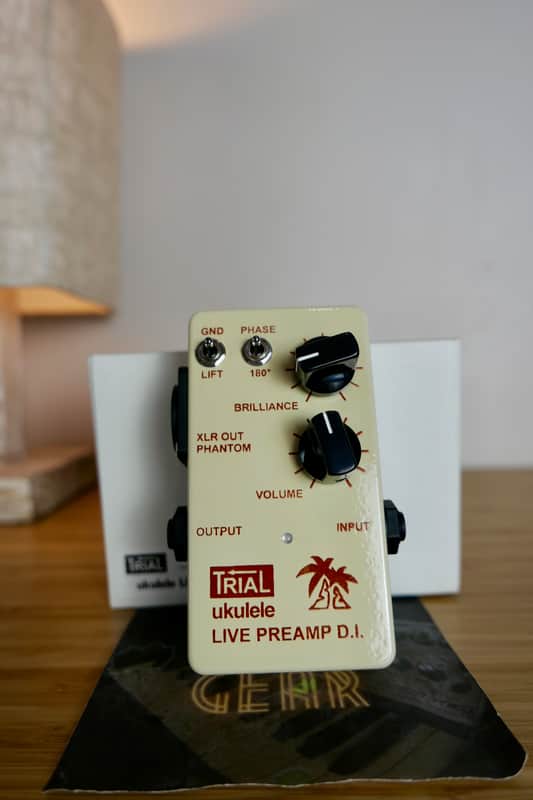 TRIAL Ukulele Live Preamp DI Made In Japan (Brand New Open Box) image 1