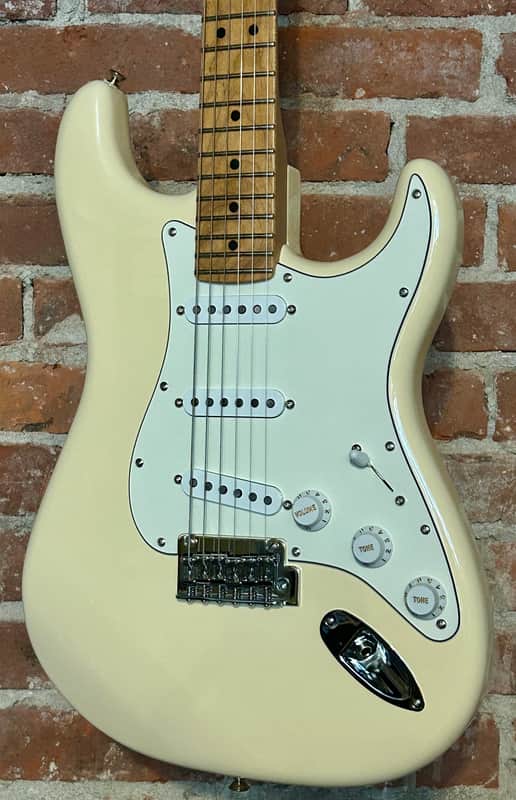 NEW Fender Limited Edition FSR Player II Stratocaster ,Roasted Maple Fingerboard, Custom Shop Fat 50's ,Olympic White, Independent Music Shop Exclusive ! image 1