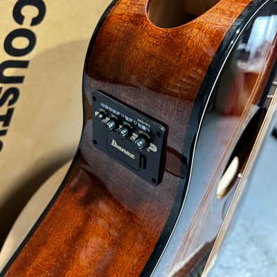 Ibanez AAM140EMHS Advanced Acoustic Auditorium Acoustic-electric Guitar - Mahogany Sunburst image 2
