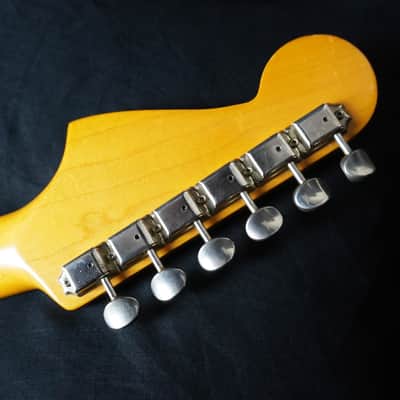 Fender Jazzmaster (1988) – JM66-70 Black / Fujigen Japan E-Serial / Vintage MIJ / Rare image 12
