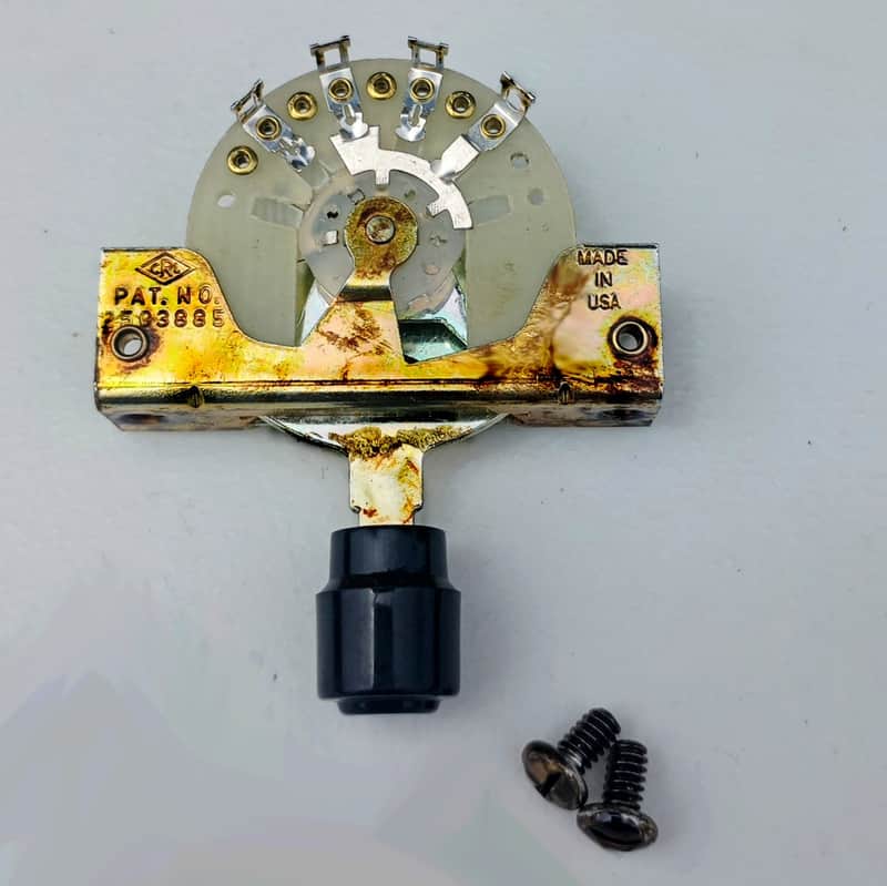 Fender Custom Shop '62 Relic Series Telecaster 3-Way CRL Switch and "Barrel" Tip image 1