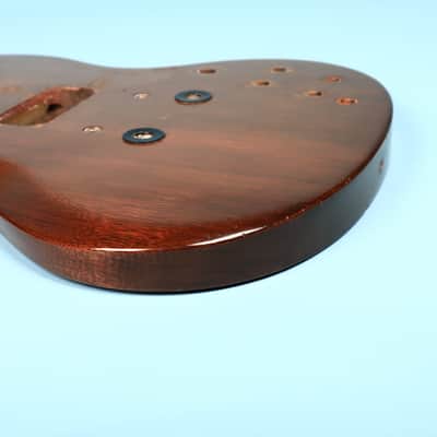 1972 Gibson SG Standard Body & Neck Husk Walnut Brown Vintage Small Pickguard image 14