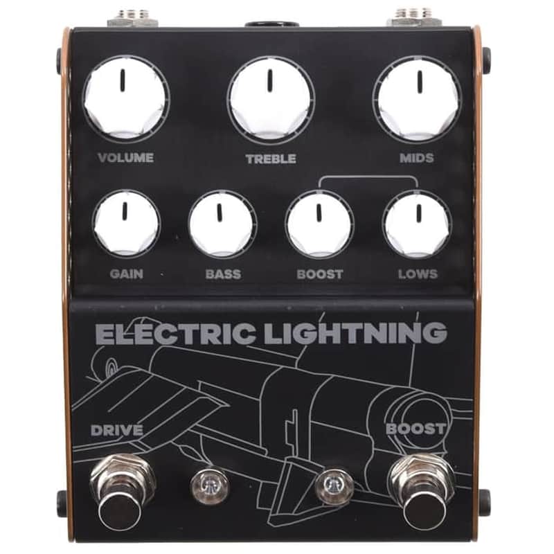 New ThorpyFx Electric Lightning Chris Buck Signature Valve Overdrive Pedal image 1